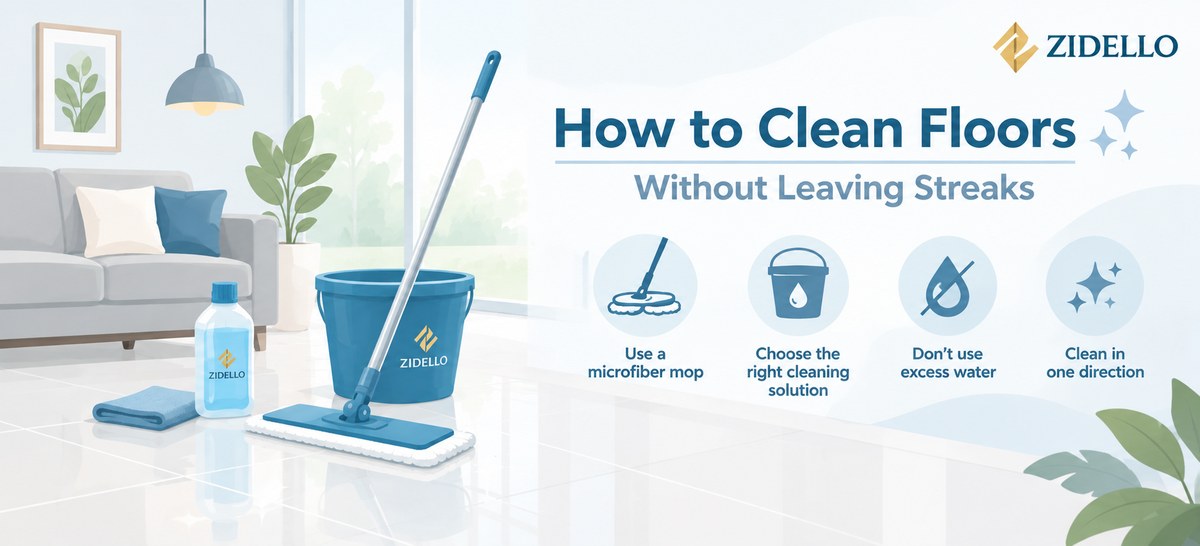 How to Clean Floors Without Leaving Streaks